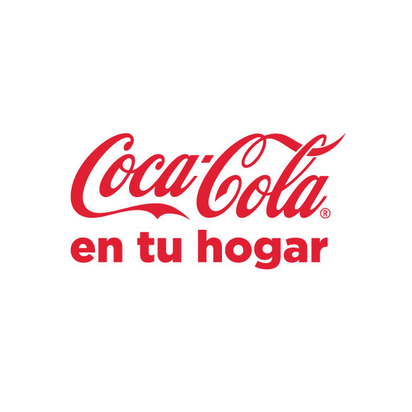 Coca Cola en tu hogar logo