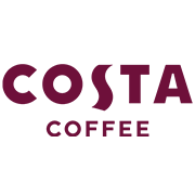 Logotipo de Costa Coffee Color guinda.