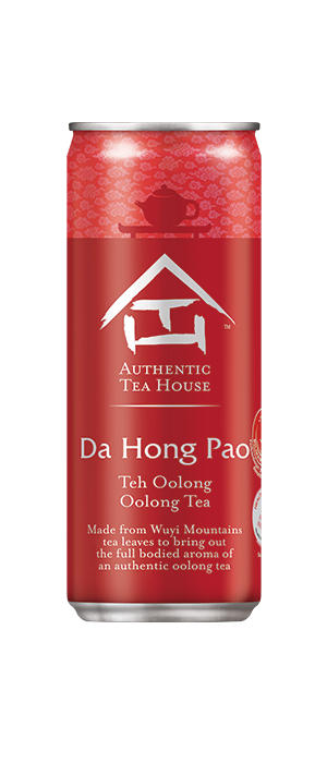 authentic tea house da hong pao oolong tea tin
