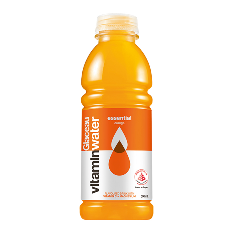 glaceau vitaminwater essential orange botol