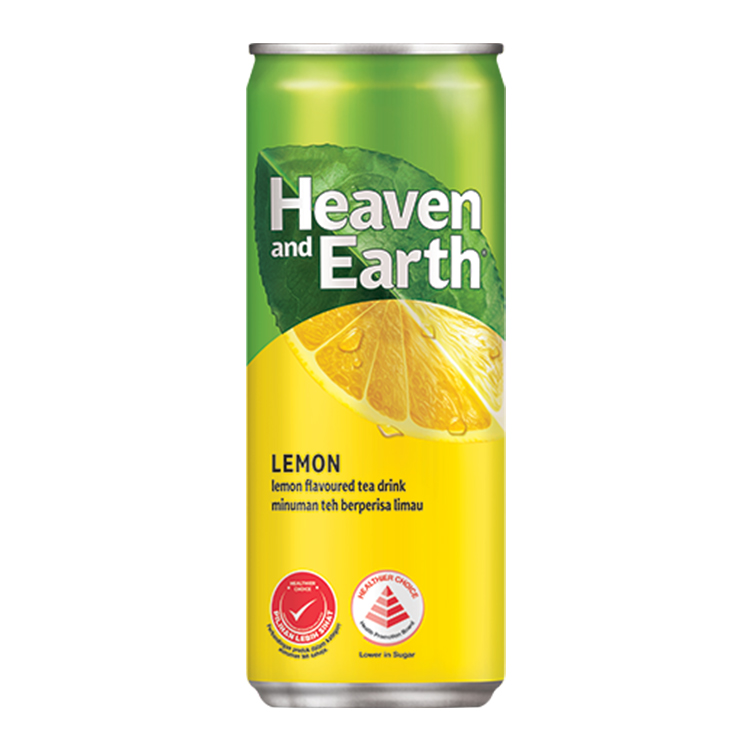 heaven and earth ice lemon tea tin
