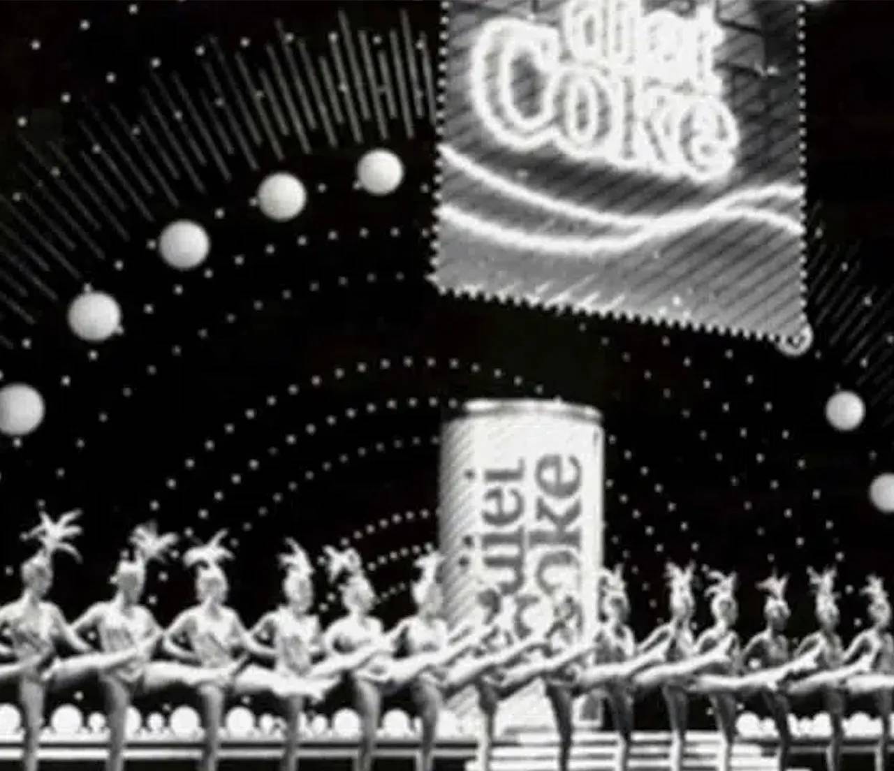 العرض الأول لكوكاكولا دايت مع راقصات روكيتس les Rockettes