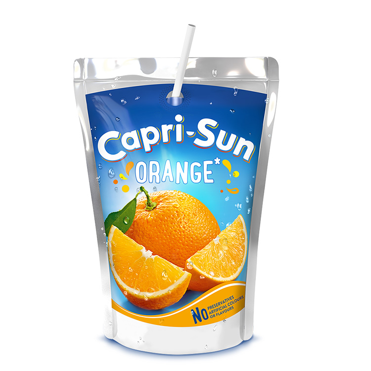 Capri-Sun sinaasappel niet-bruisend limonade-vruchtensap