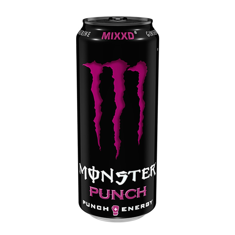 Een blikje Monster Monster Energy MIXXD Punch drank