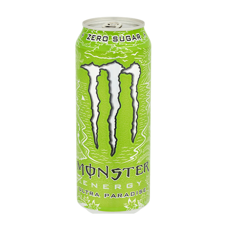 Een blikje Monster Energy Ultra Paradise drank