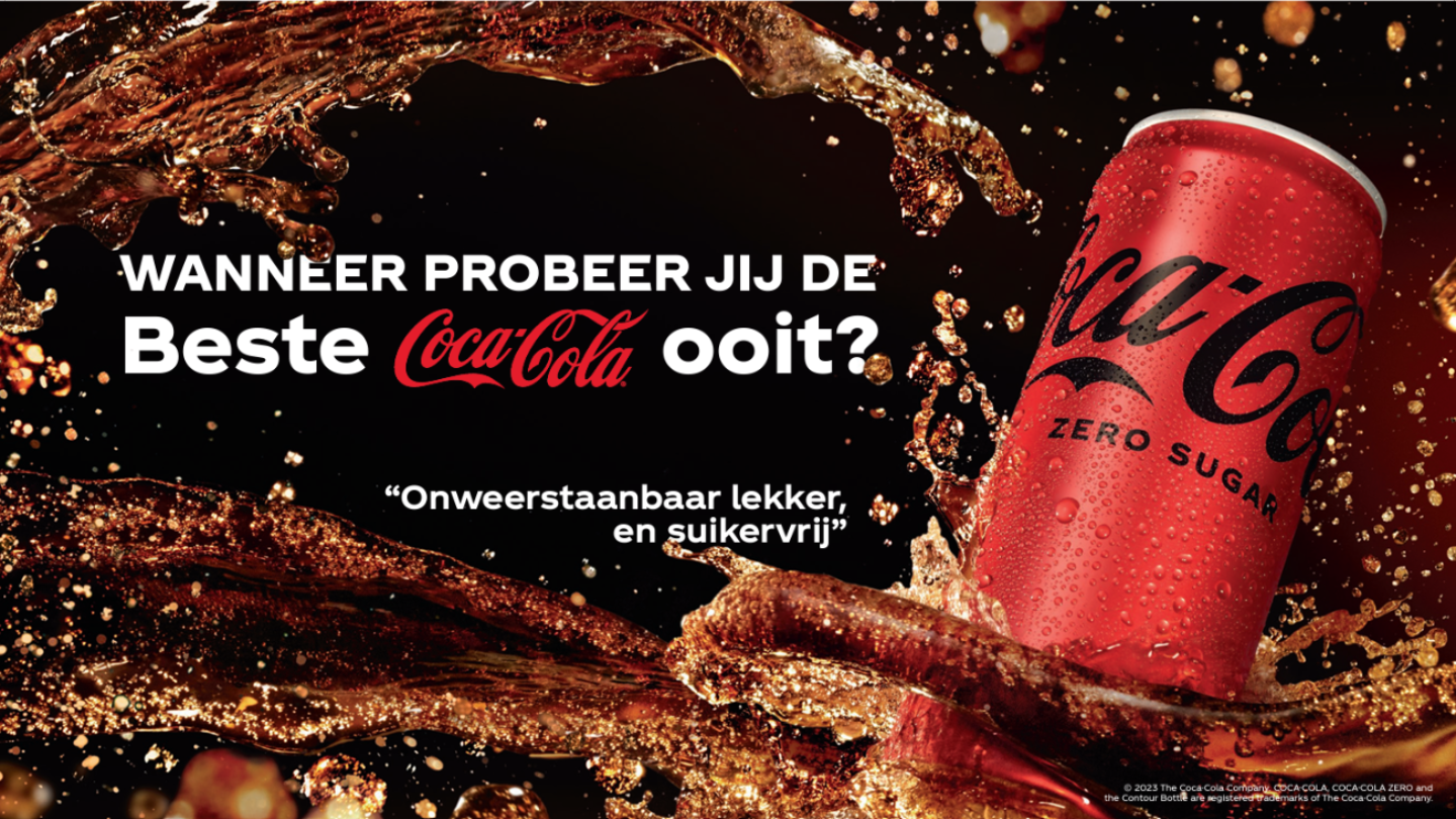 Wanneer probeer jij de beste Coca-Cola ooit? 