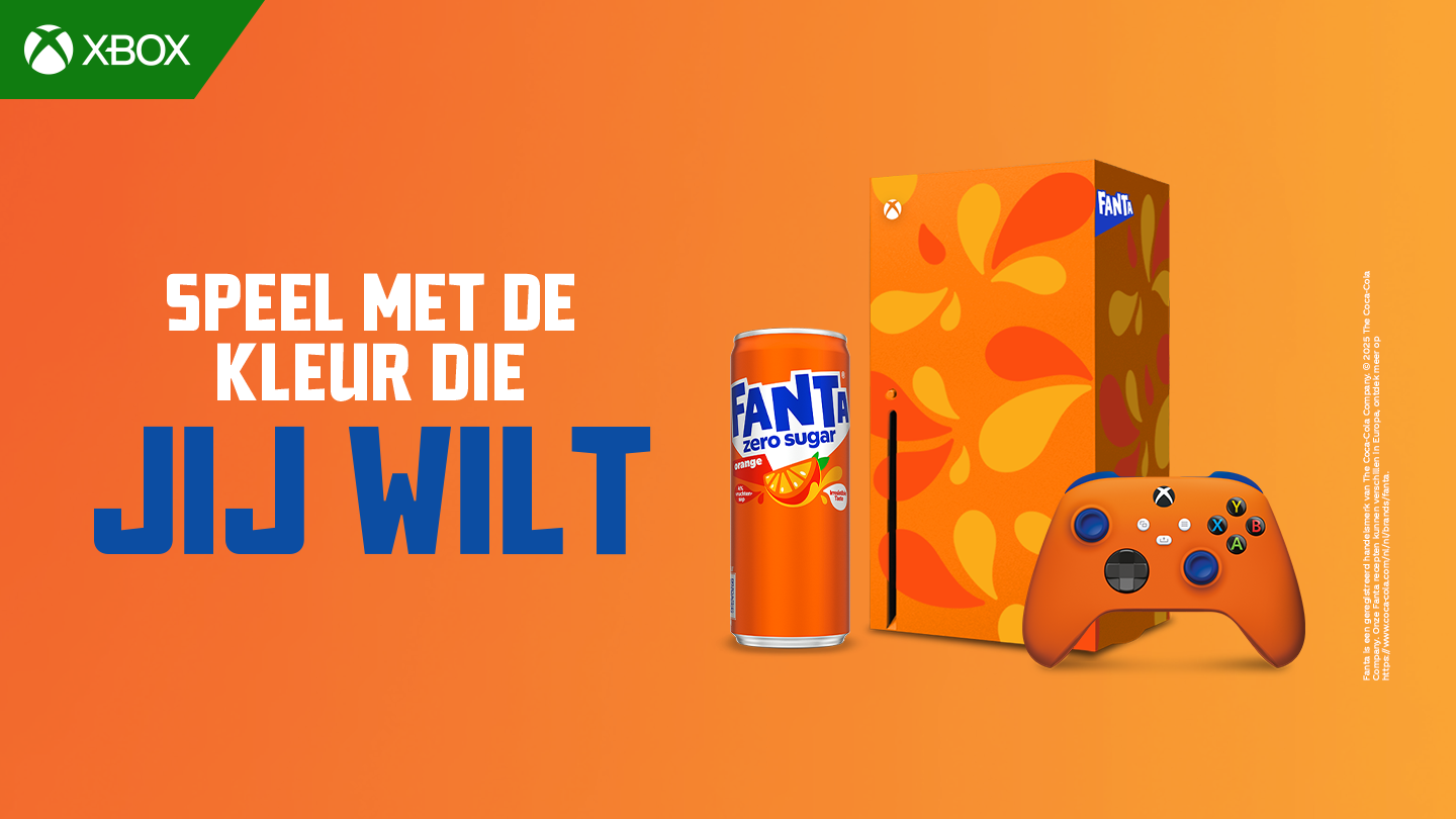 Officieel reglement van de Fanta Xbox 2025 promotieactie