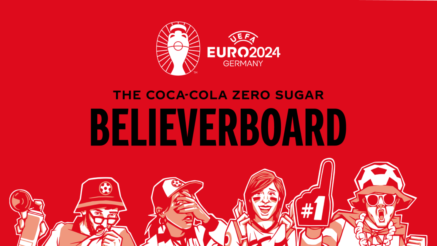Coca-Cola Zero Sugar Believerboard 