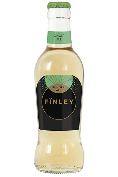 Een fles Fïnley ginger ale