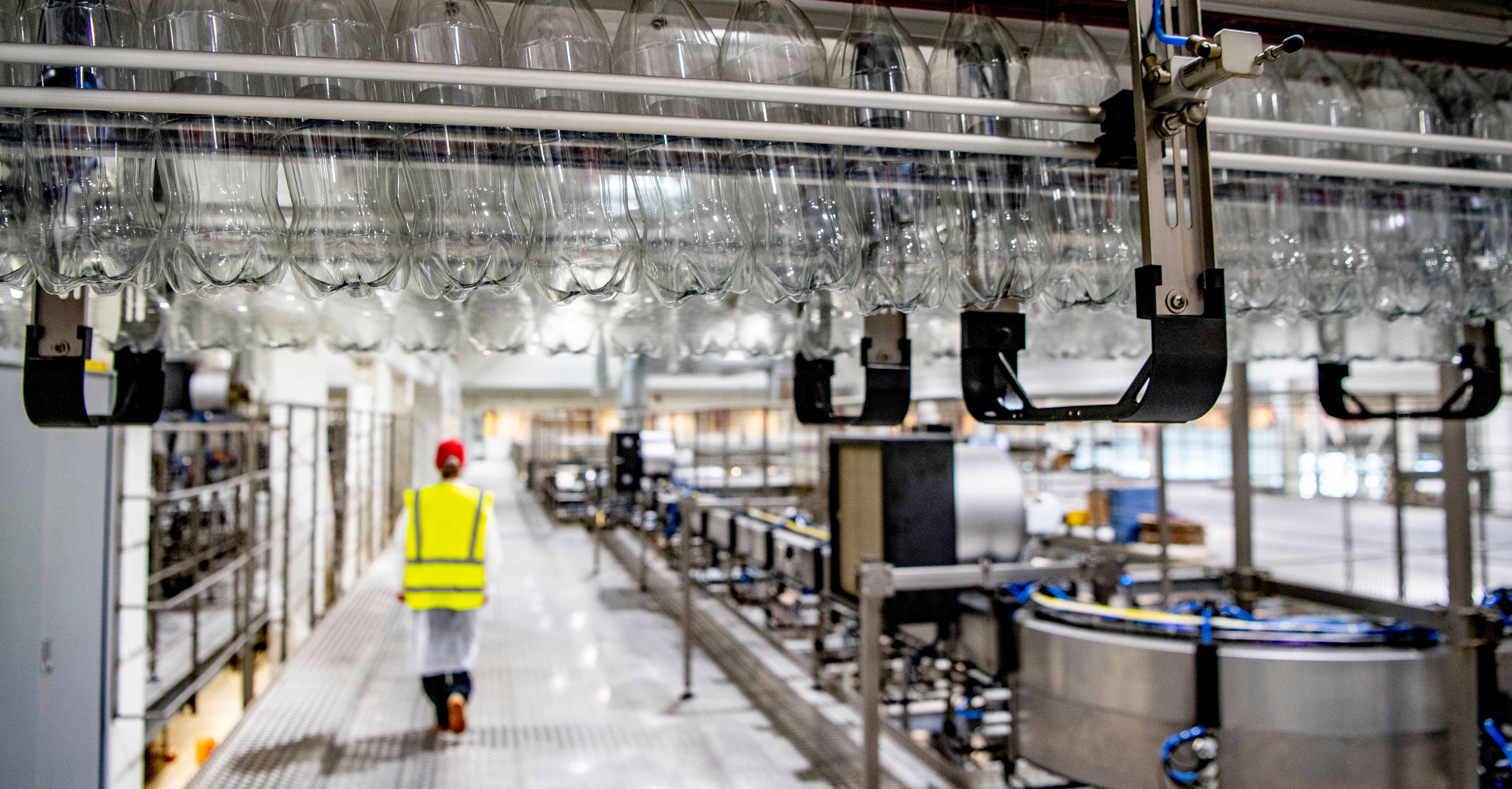 Lokaal beeld van Coca-Cola fabriek in Dongen