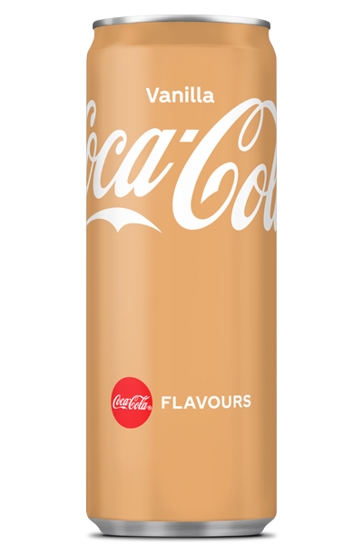 Een blikje Coca-Cola vanilla