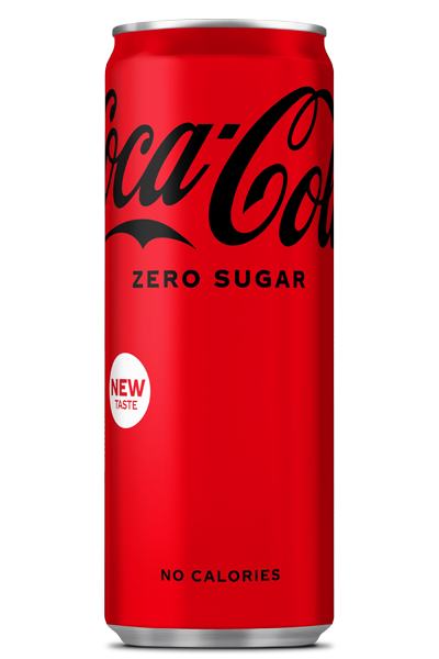 Een blikje Coca-Cola zero sugar