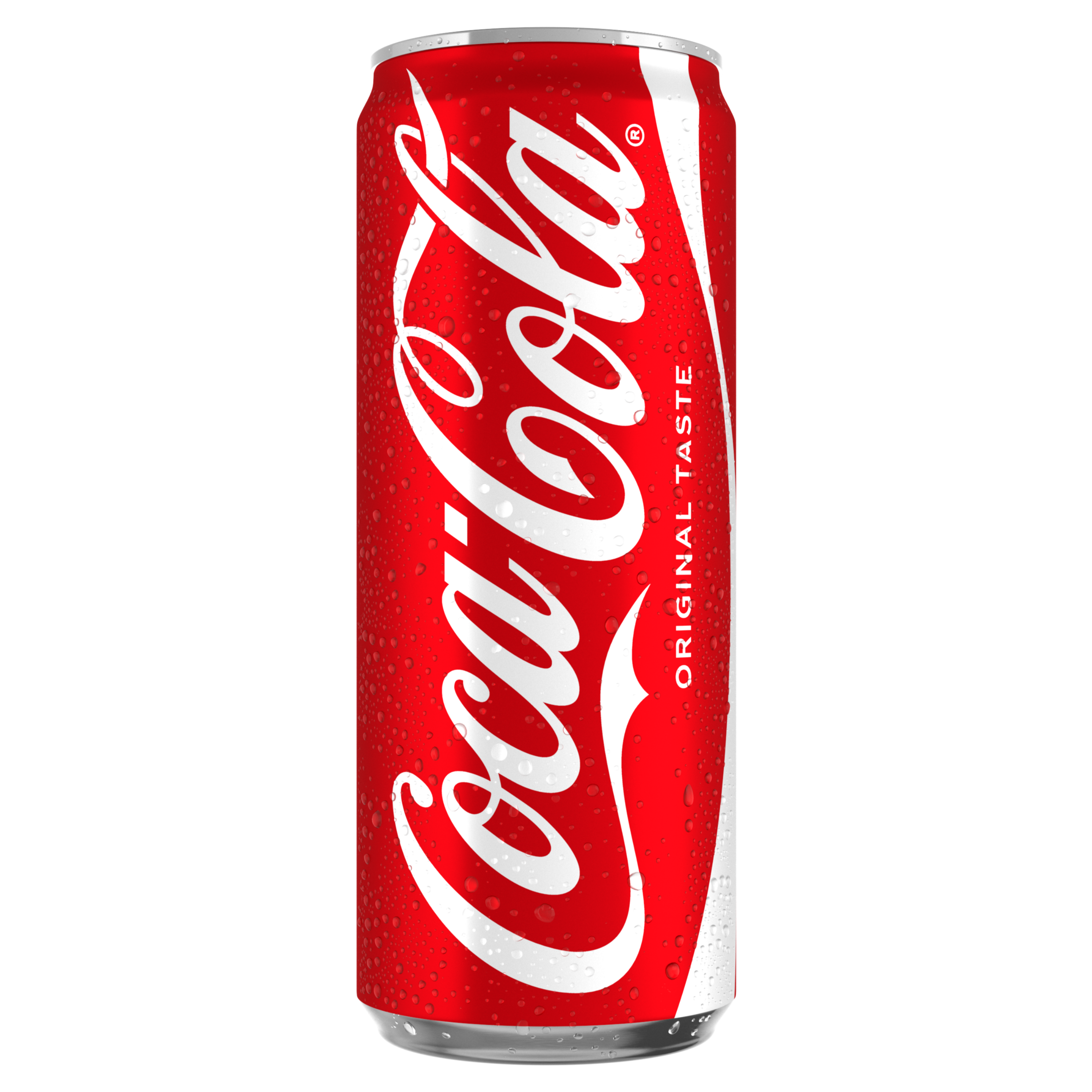 En röd Coca-Cola burk - The Original taste