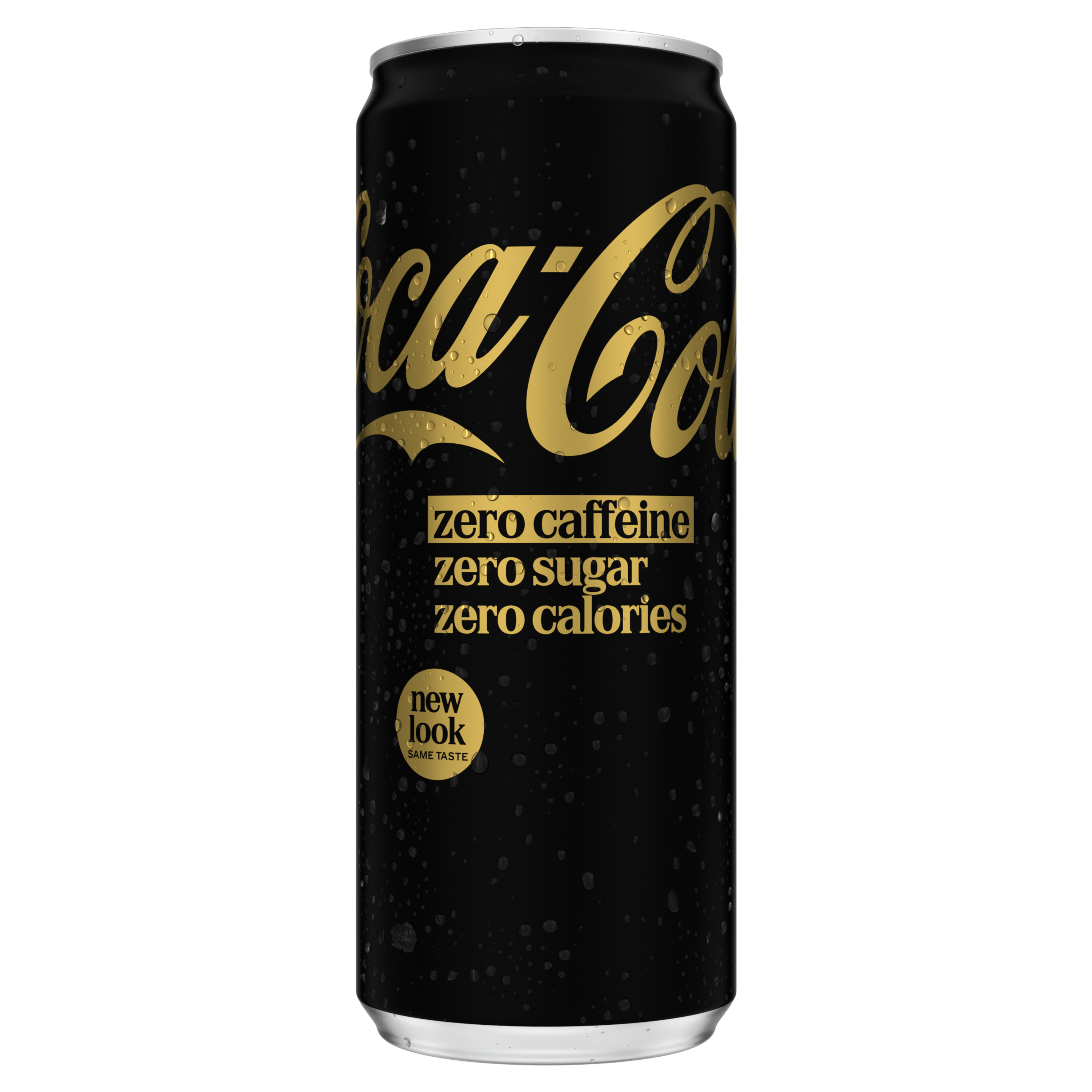 En plastflaske med Coca-Cola, variant uten sukker og koffein.