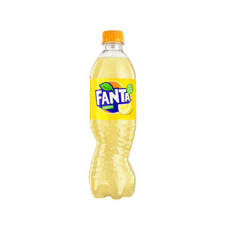 Den nye Fanta-plastflasken med smak av sitron