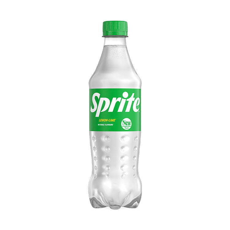 Den nye Sprite-plastflasken, orginalversjon