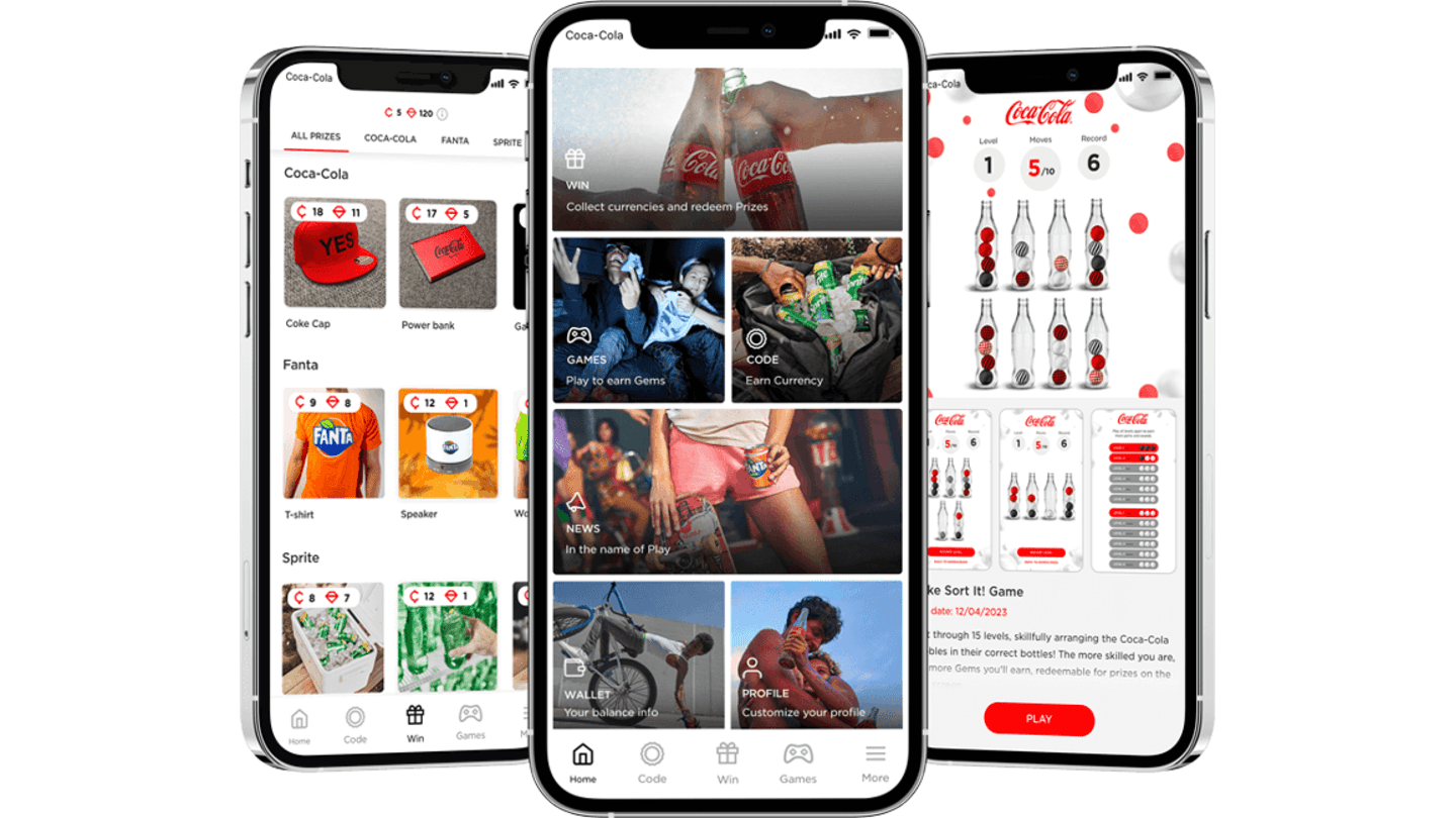 Download the Coca-Cola APP