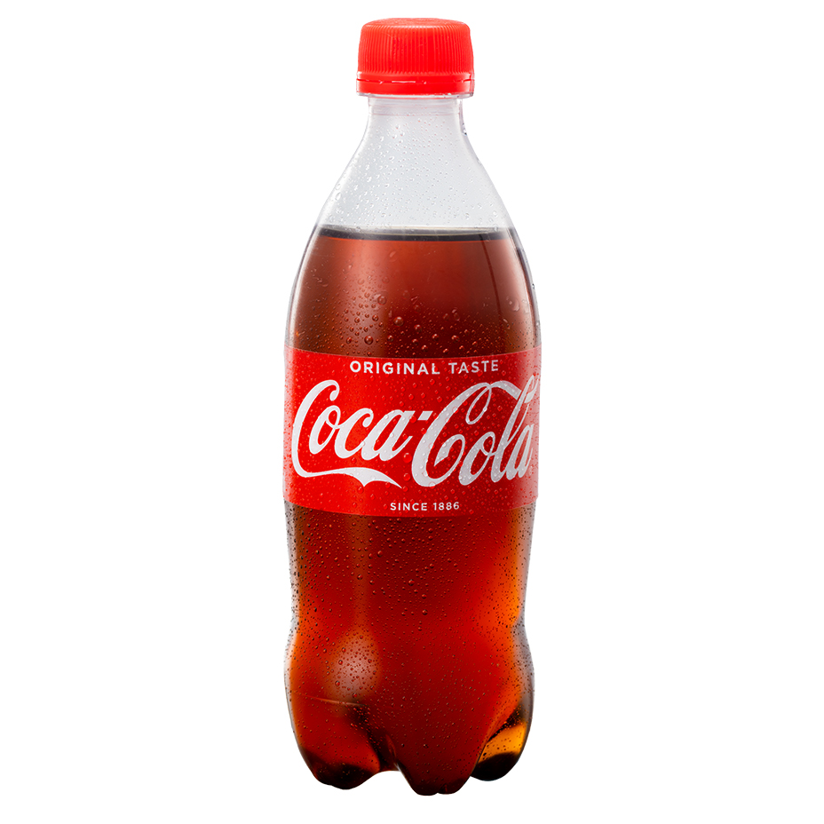 Bottle of Coca-cola classic