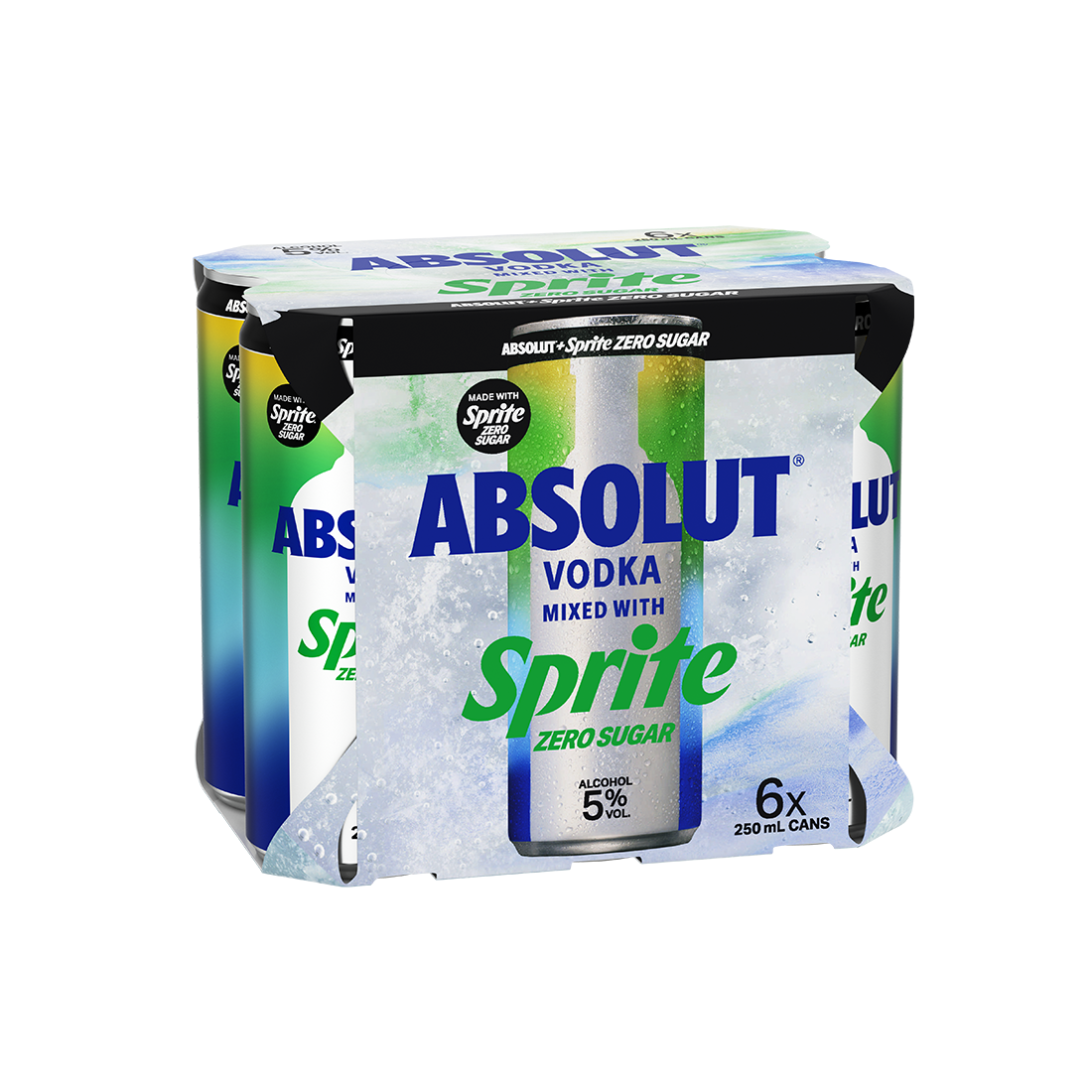 Absolut & Sprite Products - Zero Sugar