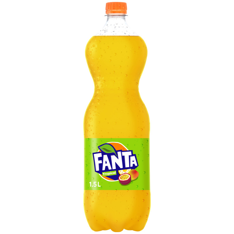 Fanta Tropical bottle