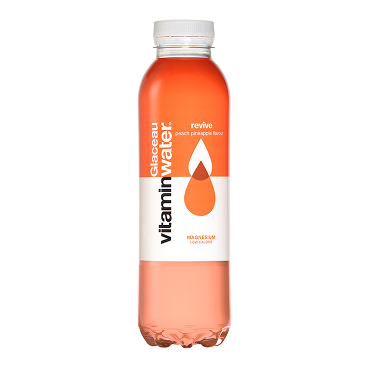 Glaceau Vitaminwater Revive Peach Pineapple bottle