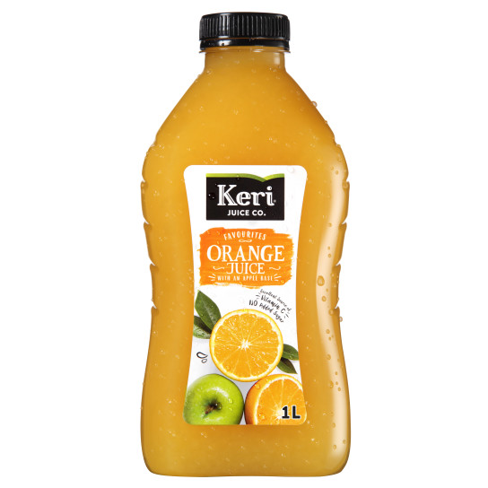 Keri Orange Juice With Apple Base Fruit Juice 3L Bottle