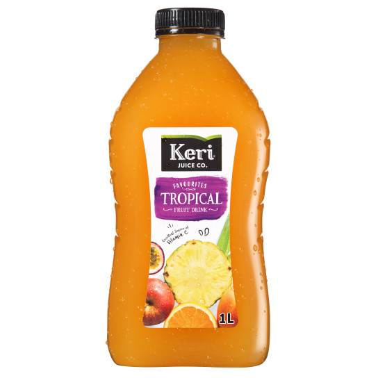 Keri Tropical Fruit Drink bottle