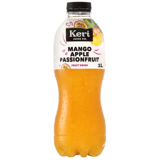 Keri Mango Apple and Passionfruit Fruit Drink bottle