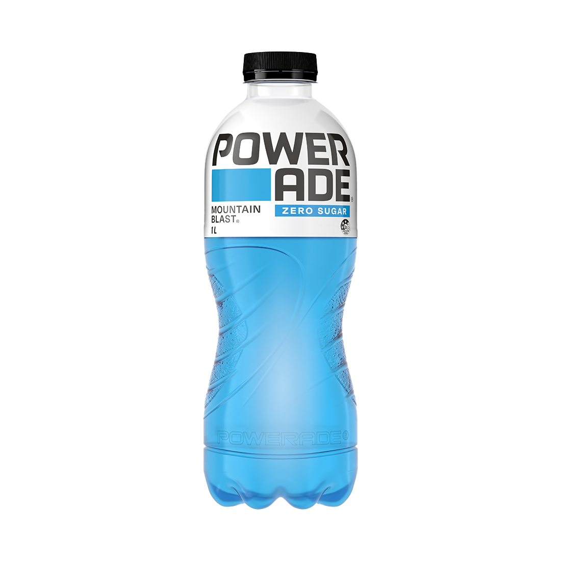 Powerade Zero Mountain Blast bottle