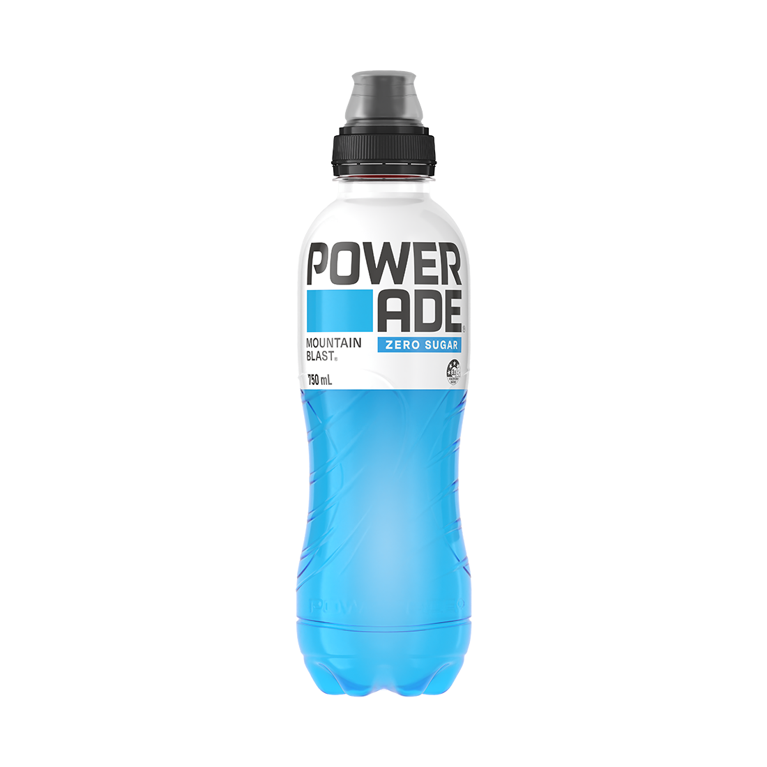 Powerade Zero Mountain Blast bottle