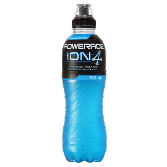 Powerade ION4 Mountain Blast bottle