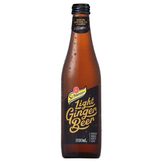 Schweppes Classic Ginger Beer bottle