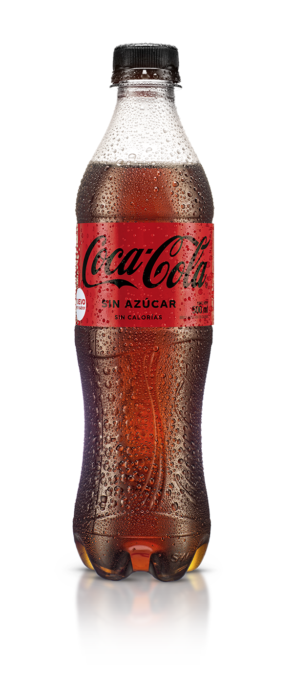 Botella de Coca-Cola Sin Azúcar