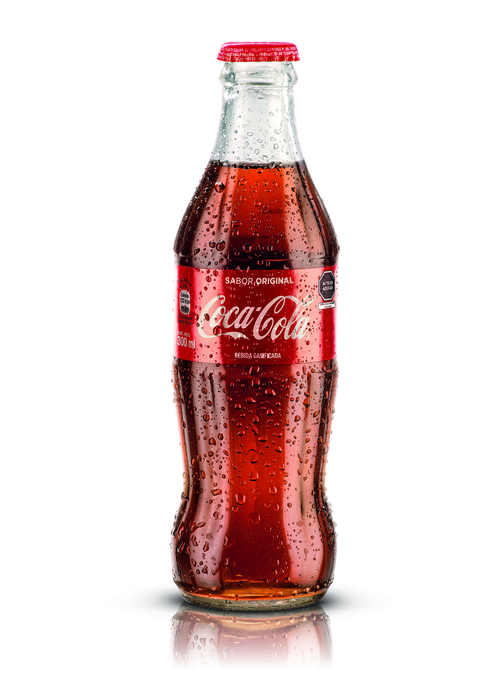 Botella de vidrio de Coca-Cola Original