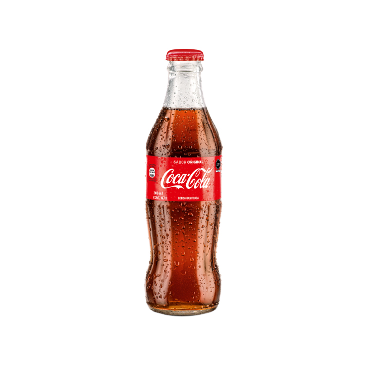 Botella de vidrio de Coca-Cola Original