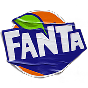 Logo de Fanta Naranja