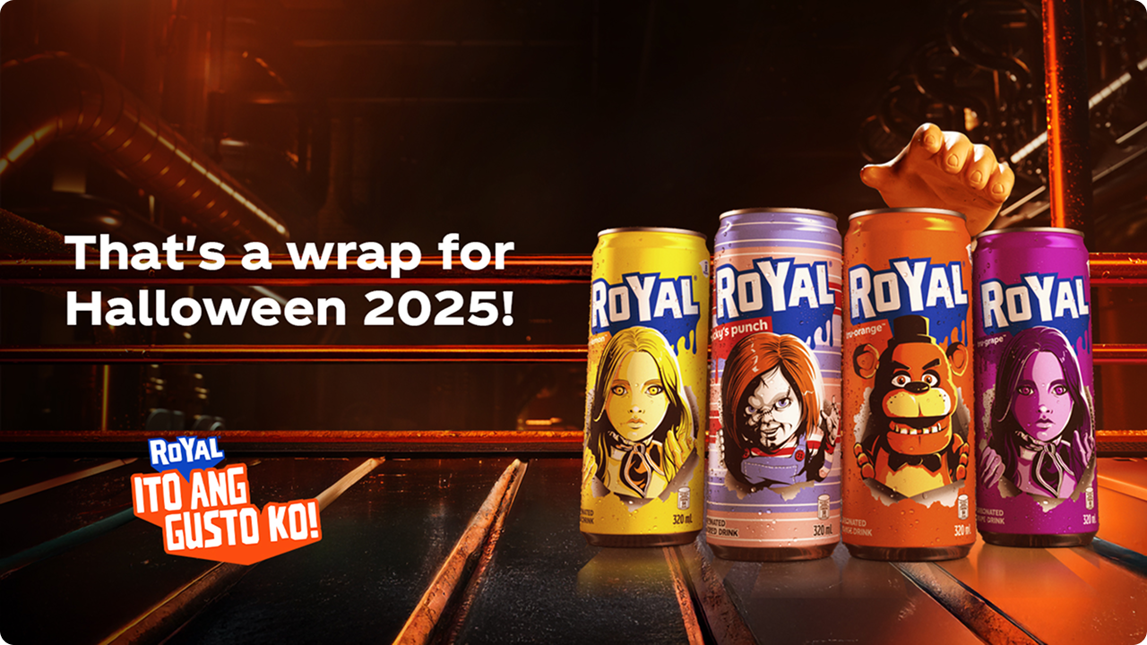 The hand of chucky from child's play reaching for the new chucky flavoured fanta can