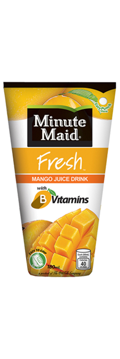 Minute Maid Fresh Mango packaging