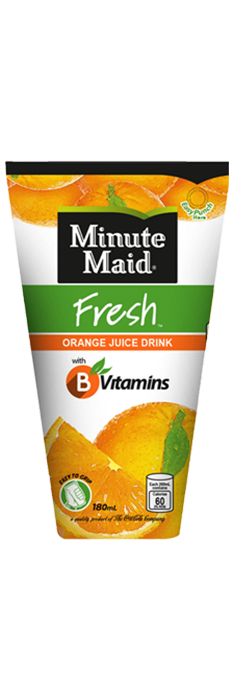 Minute Maid Fresh Orange packaging