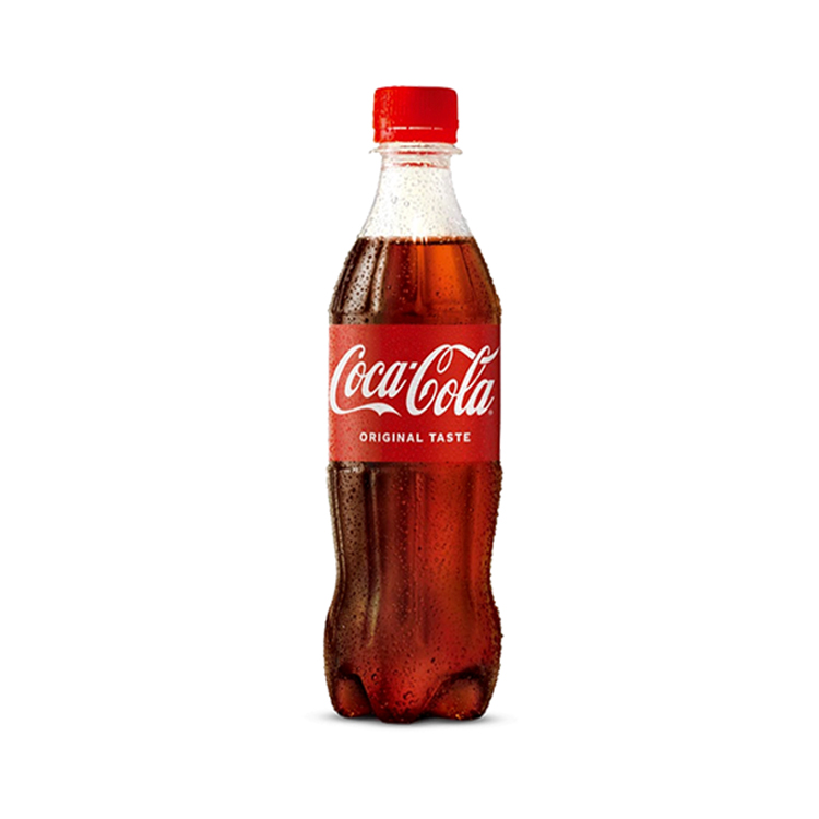 A Coca-Cola Original Taste bottle