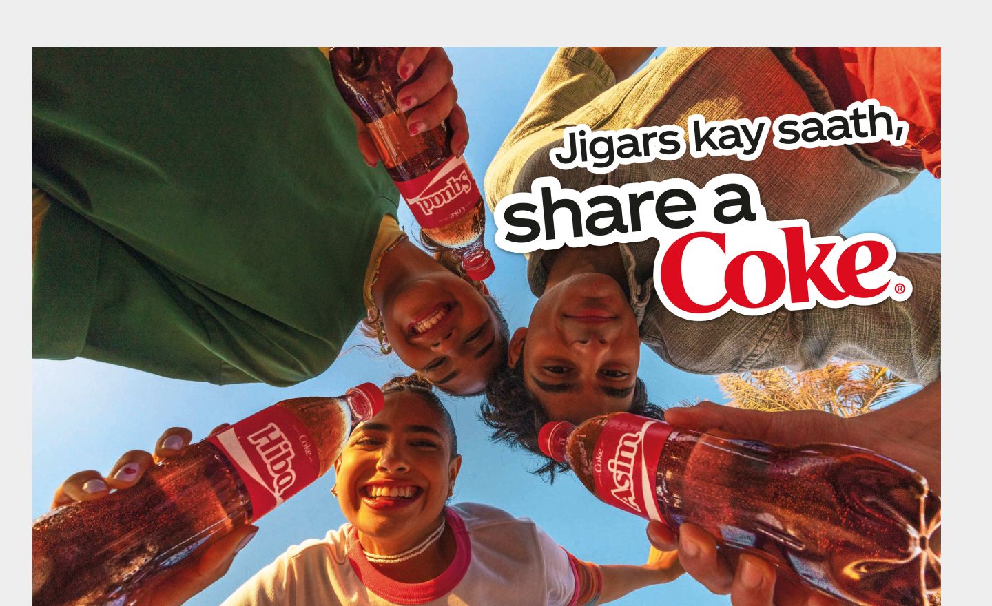 Share a Coke with friends and family, Make Special Memories | Coca Cola Pak