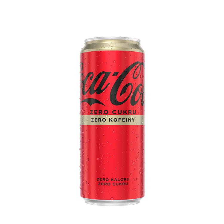 Puszka Coca‑Cola Zero Zero