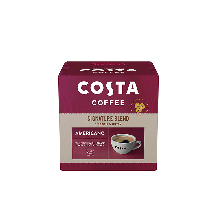 Duże opakowanie COSTA Coffee Signature Blend Americano w kapsułkach