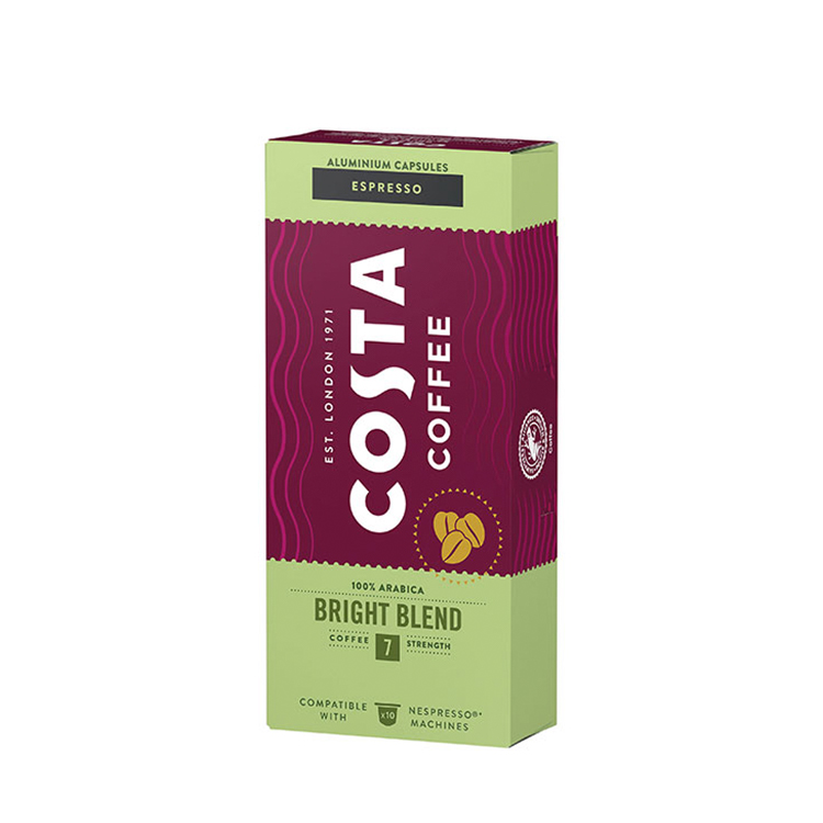 Opakowanie COSTA Coffee Bright Blend Espresso w kapsułkach