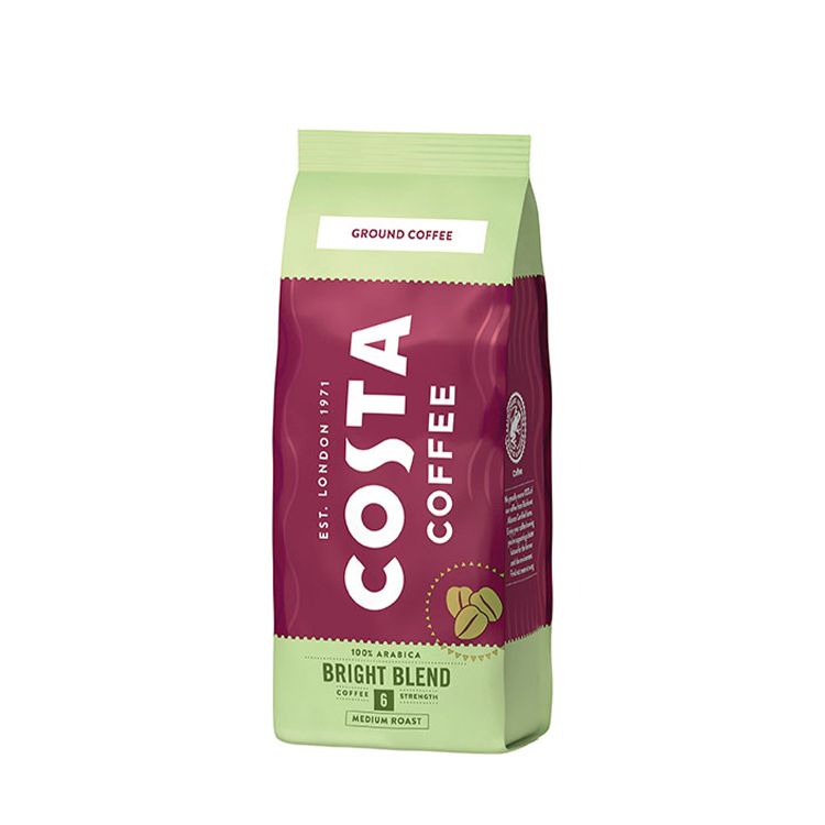 Opakowanie kawy mielonej COSTA Coffee Bright Blend  średnio palone - owocowa