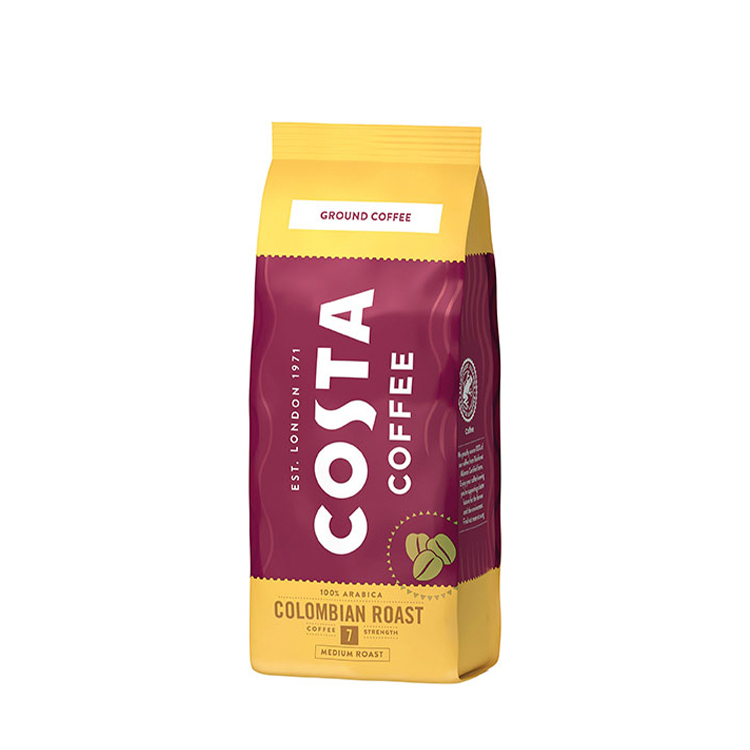 Opakowanie kawy mielonej COSTA Coffee Colombian Blend średnio palonej - karmelowa