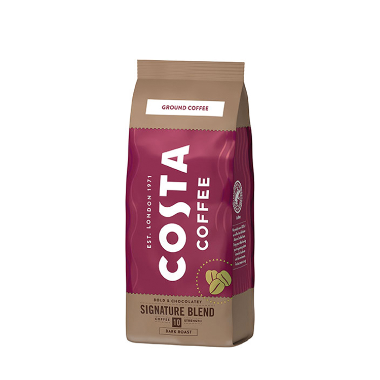 Opakowanie kawy mielonej COSTA Coffee Signature Blend ciemno palonej - czekoladowa