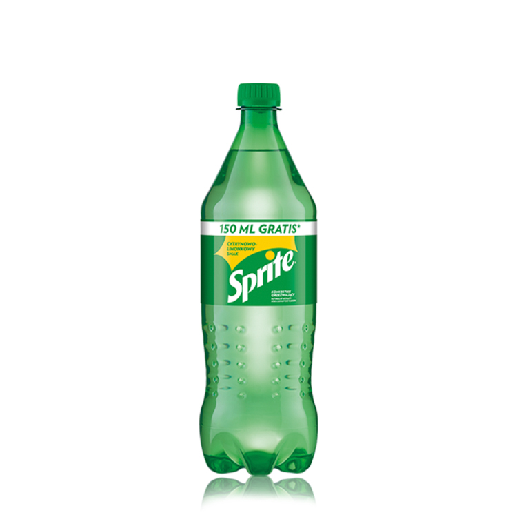 Sprite w zielonej butelce