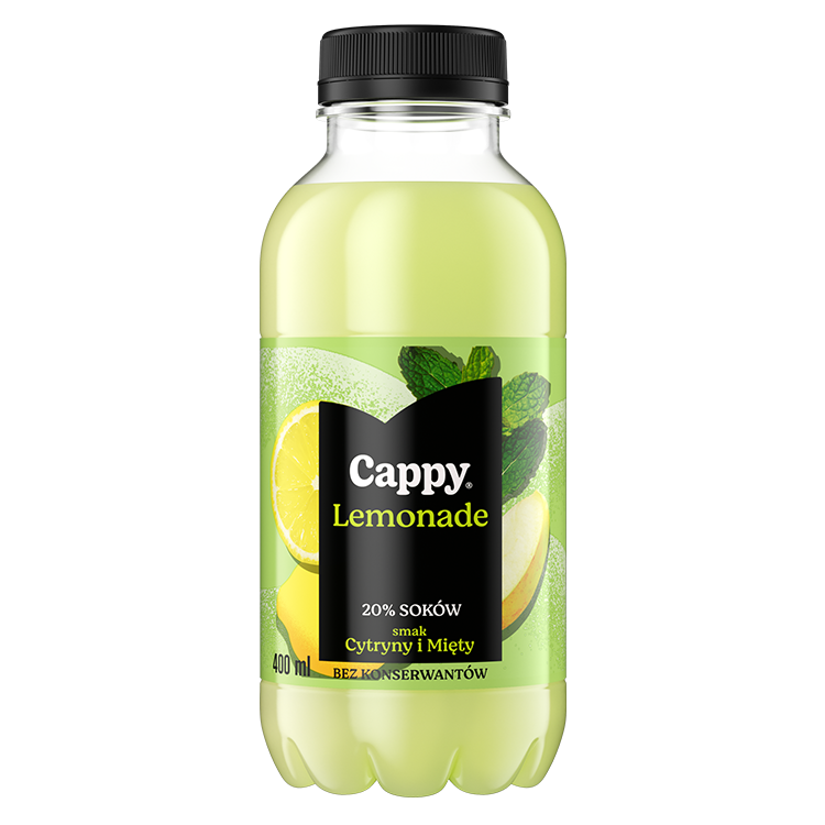 Cappy Lemonade smak Cytryny i Mięty