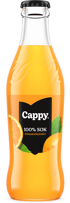 Butelka Cappy Pomarańczowy